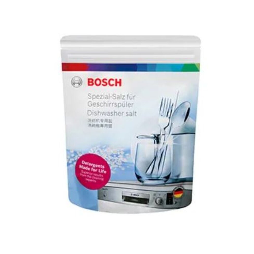 《BOSCH原廠》 軟化鹽 1kg 袋裝 可防止洗碗機管線鈣化 清潔劑-圖片-1