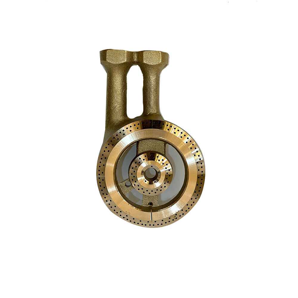 高雄瓦斯爐零件 一般瓦斯爐 台爐 專用 12度半 純銅爐心雙環-圖片-1