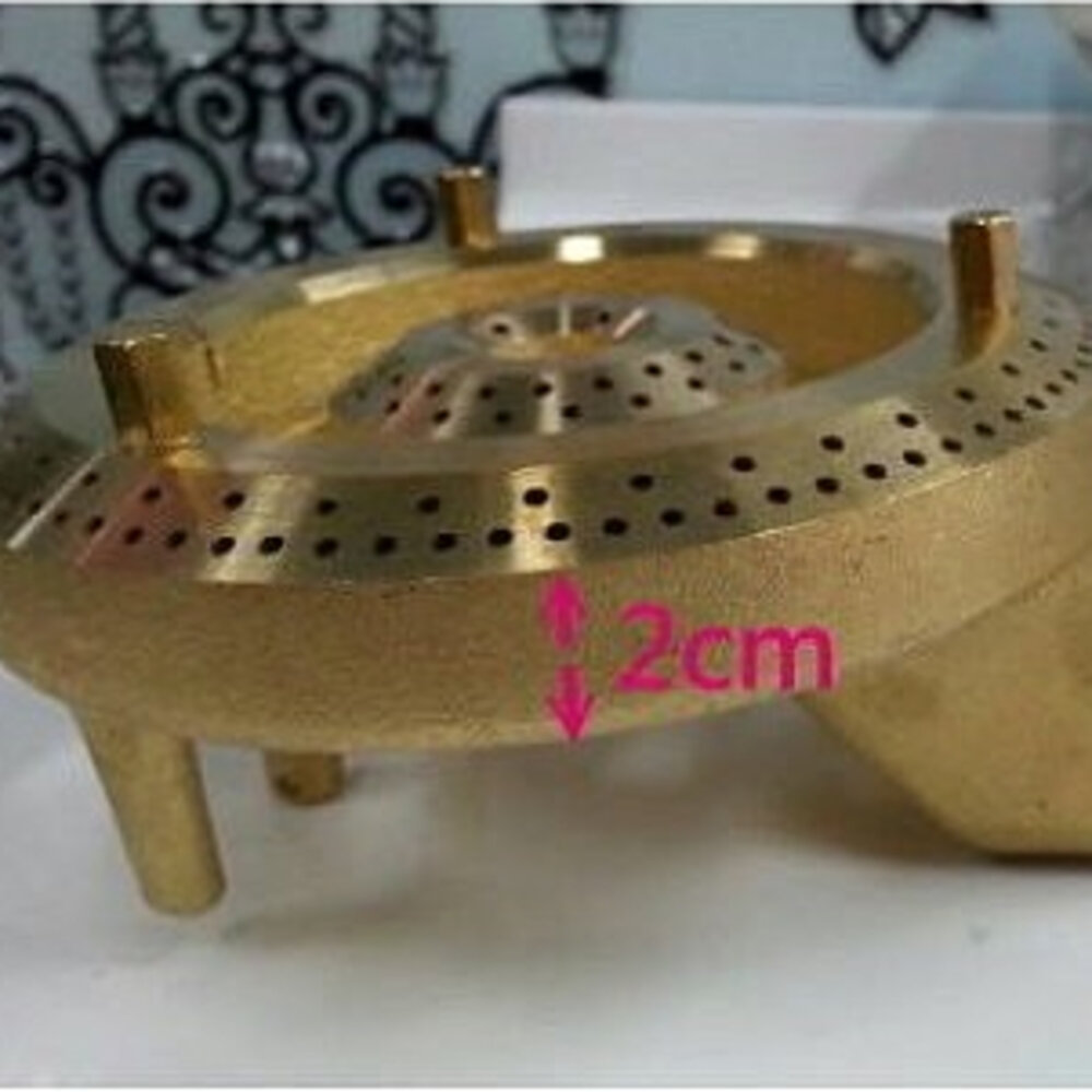 高雄瓦斯爐零件 一般瓦斯爐 台爐 專用 12度半 純銅爐心雙環-圖片-2