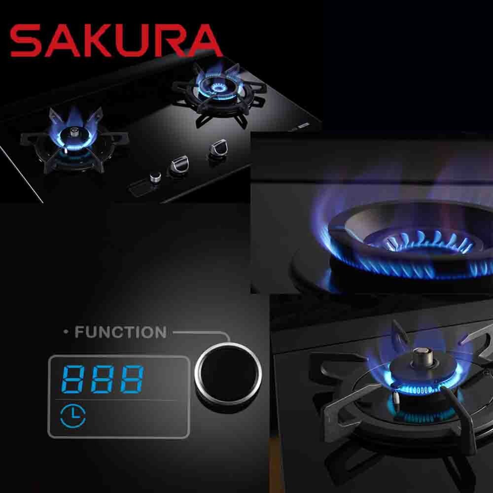 【免運費】 高雄 櫻花牌 G2928G 3D智能雙炫火二口黑色玻璃 檯面爐 G2928 瓦斯爐 限定區域送基本安裝-圖片-4