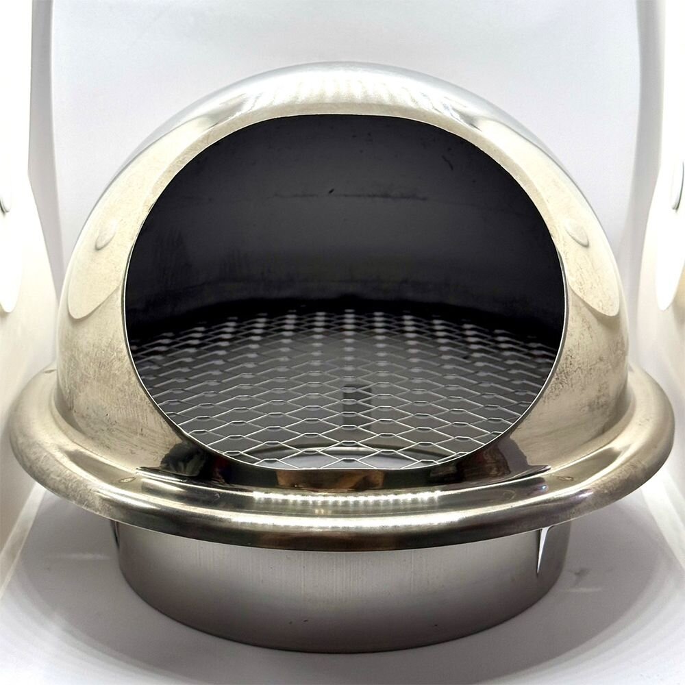 高雄 外牆風管外氣口 防鳥巢 排油煙機零件 排油煙風管接頭 適用櫻花除油煙機 可刷卡-圖片-1