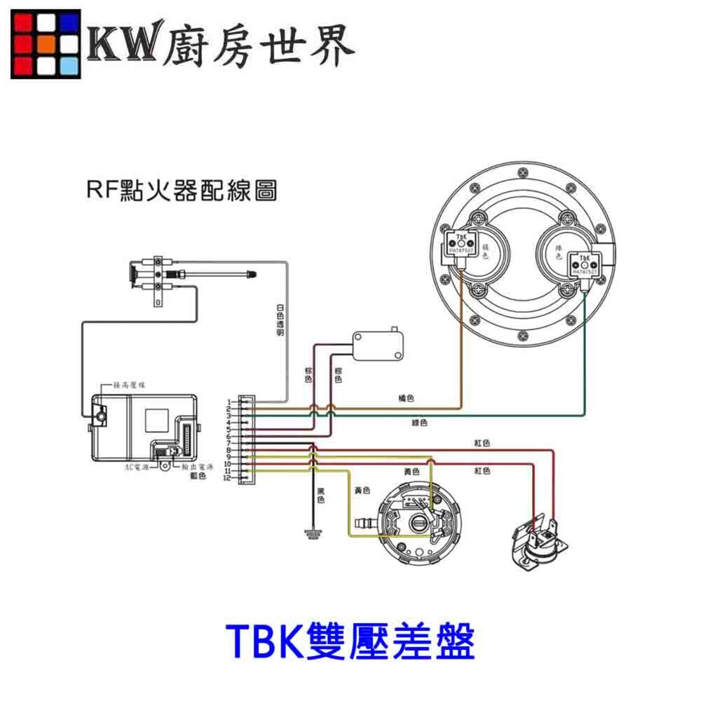 高雄 熱水器零件 TBK雙壓差盤【KW廚房世界】-圖片-5