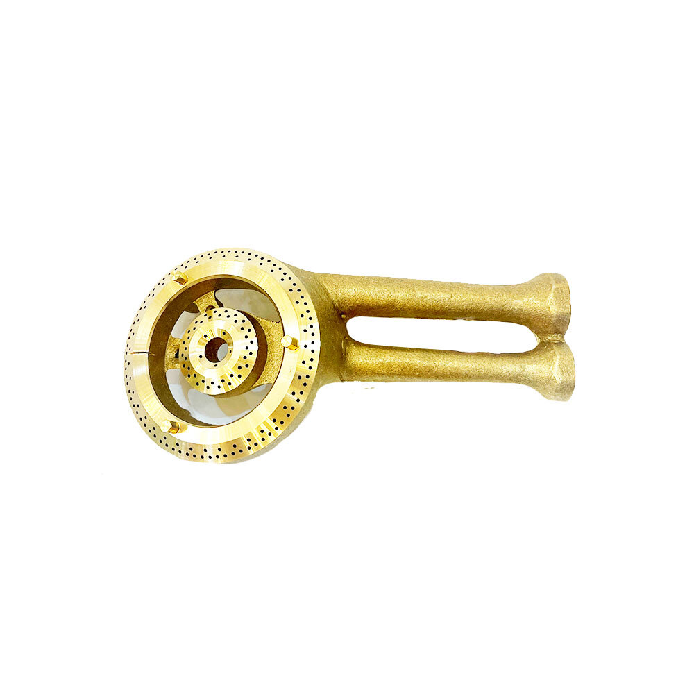 高雄 瓦斯爐零件 一般崁入爐 23度 專用純銅爐心雙環-圖片-1