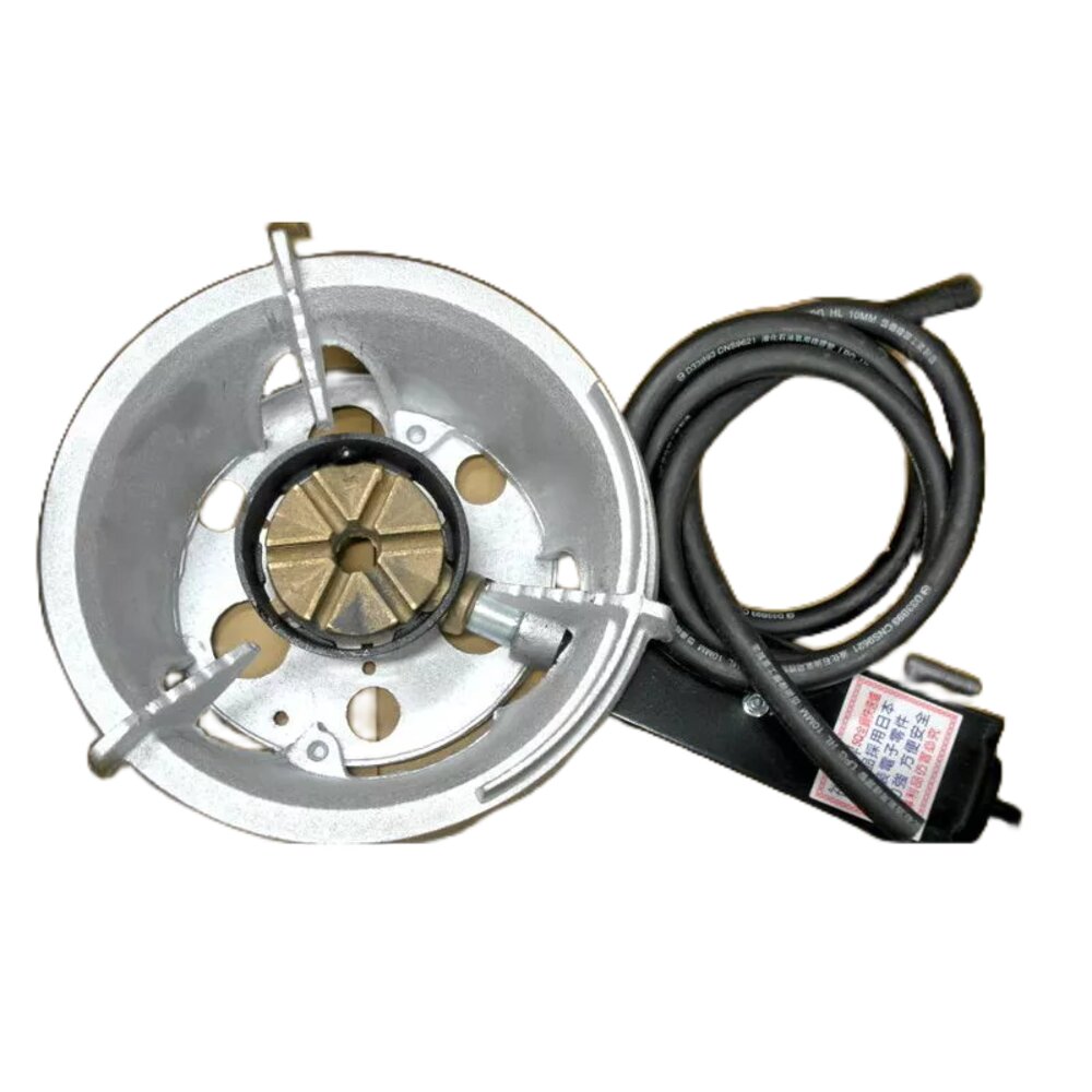 *廚房世界*營業用5Q銅心電子快速爐(全組) 內附中壓調整器 管線 束環-圖片-1