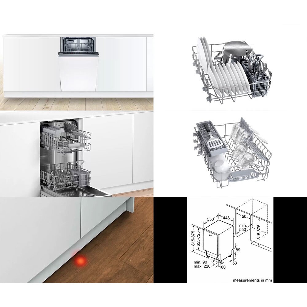 高雄 BOSCH 博世 SPV2IKX00X 全嵌式 洗碗機 45 cm-圖片-3