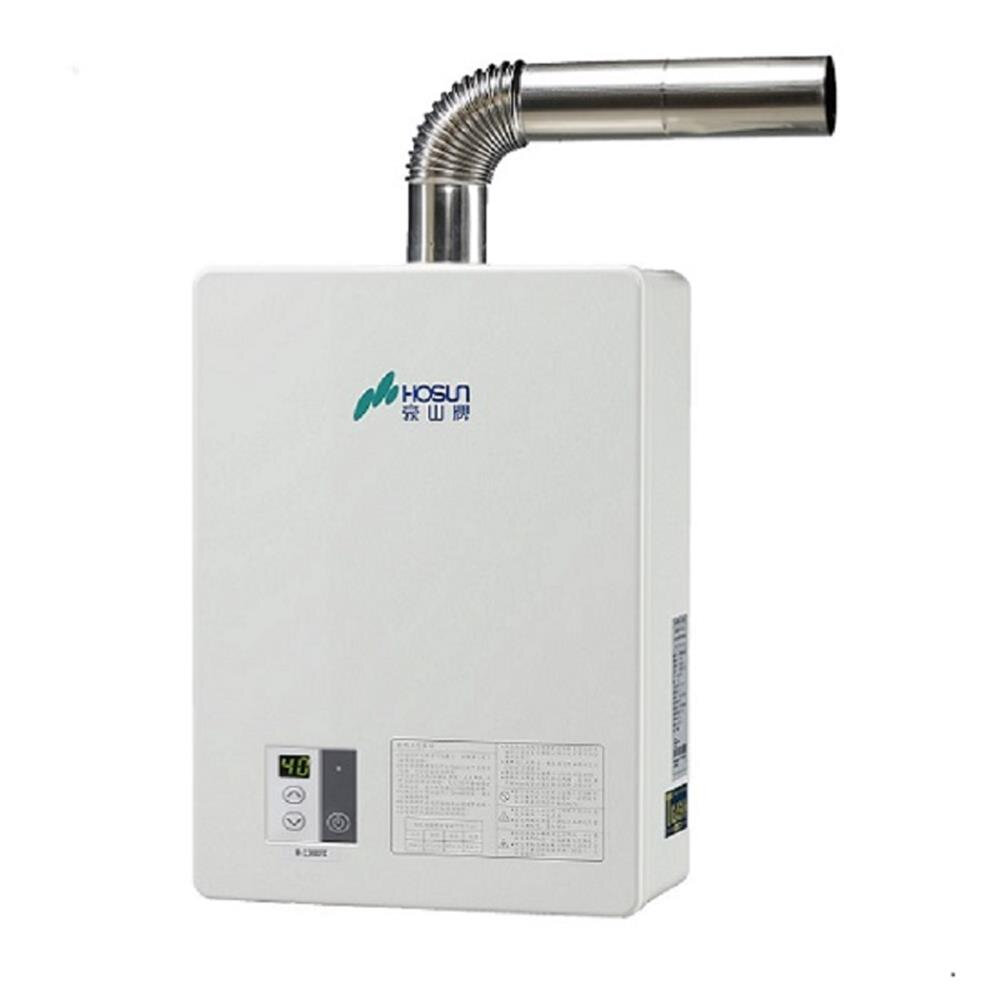 高雄 豪山牌 H-1660 FE 16L 屋內強制排氣型 熱水器-圖片-1