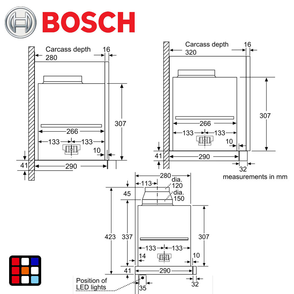 高雄 BOSCH 博世 DFS098K54 8系列 隱藏式排油煙機 90 cm 不銹鋼 排油煙機-圖片-5