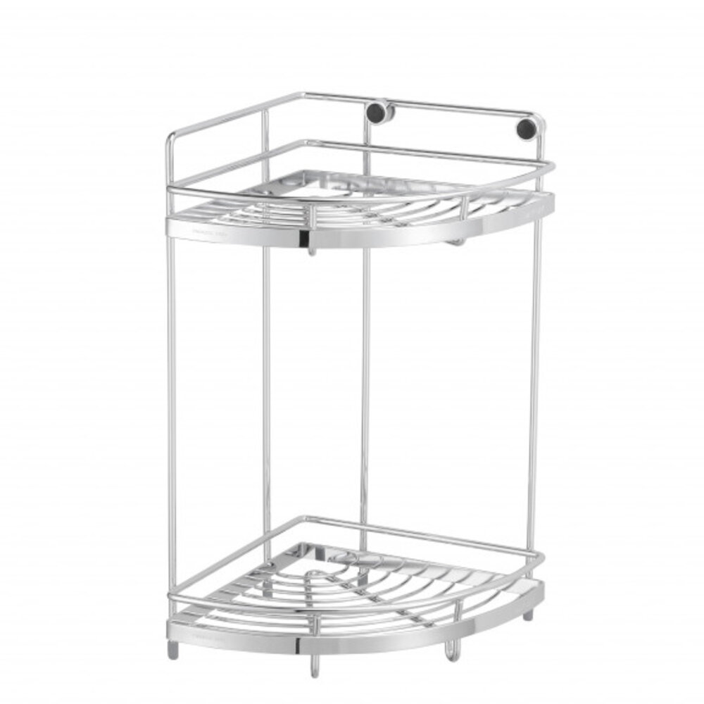 高雄 Day&Day 日日 不鏽鋼衛浴配件 ST3033S-2CH 雙層轉角架 304不鏽鋼-圖片-1