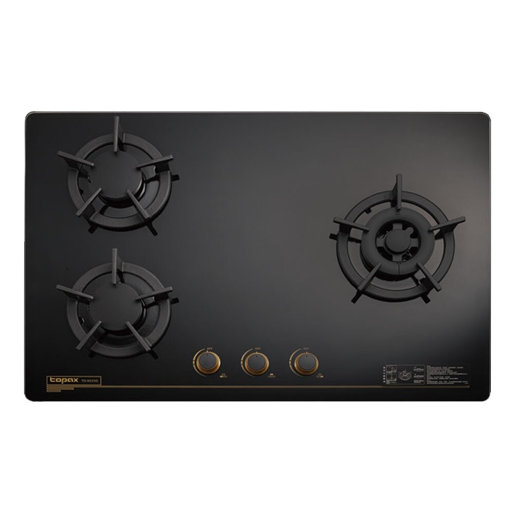 高雄 莊頭北 TG-8533G 保潔 三口 玻璃 檯面爐 ☆ TG-8533 瓦斯爐 限定區域送基本安裝-圖片-1