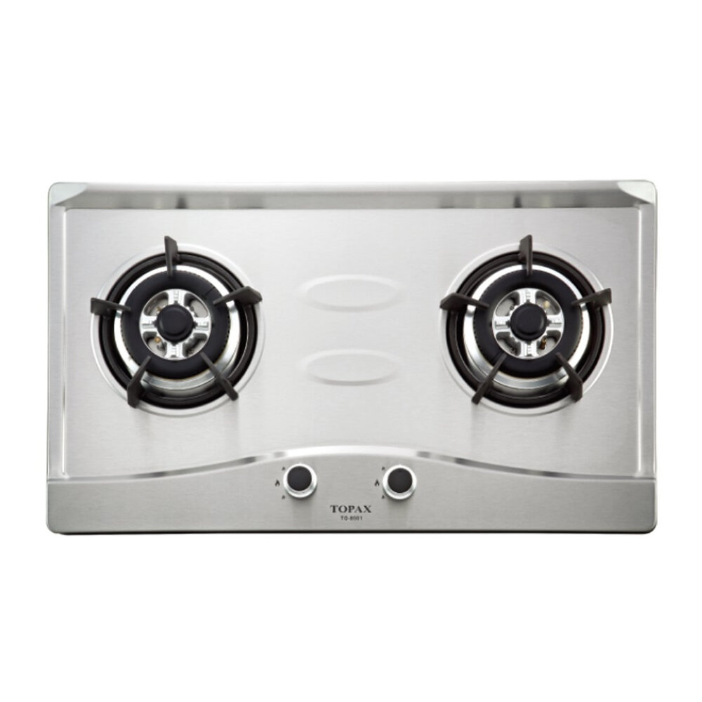高雄 莊頭北 TG-8501S 二口 不鏽鋼 檯面爐 ☆ TG-8501 瓦斯爐 限定區域送基本安裝-圖片-1