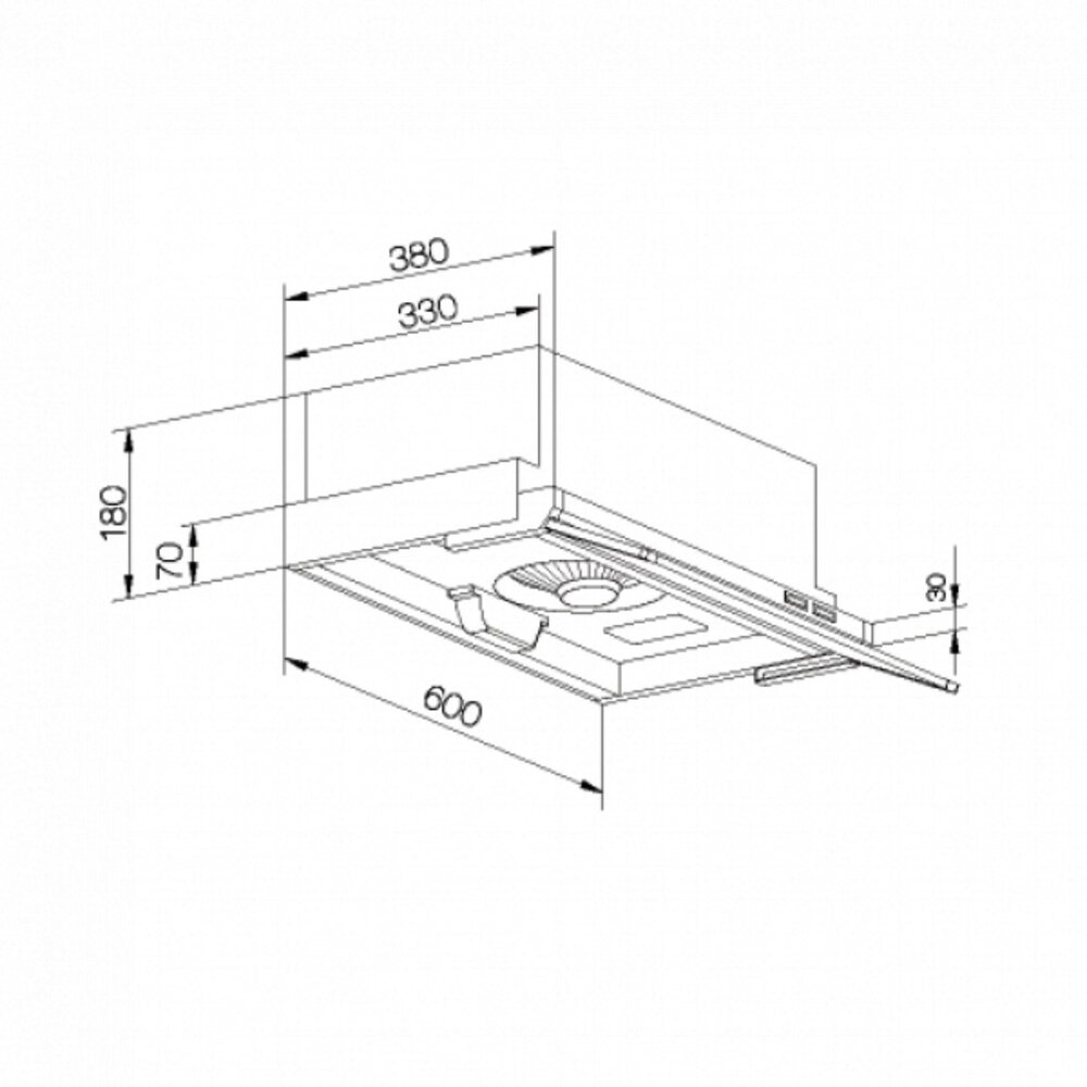 高雄 莊頭北 TR-5690 60cm 排油煙機 迷你小宅 系列☆ 全隱藏式 設計 限定區域送基本安裝-圖片-2