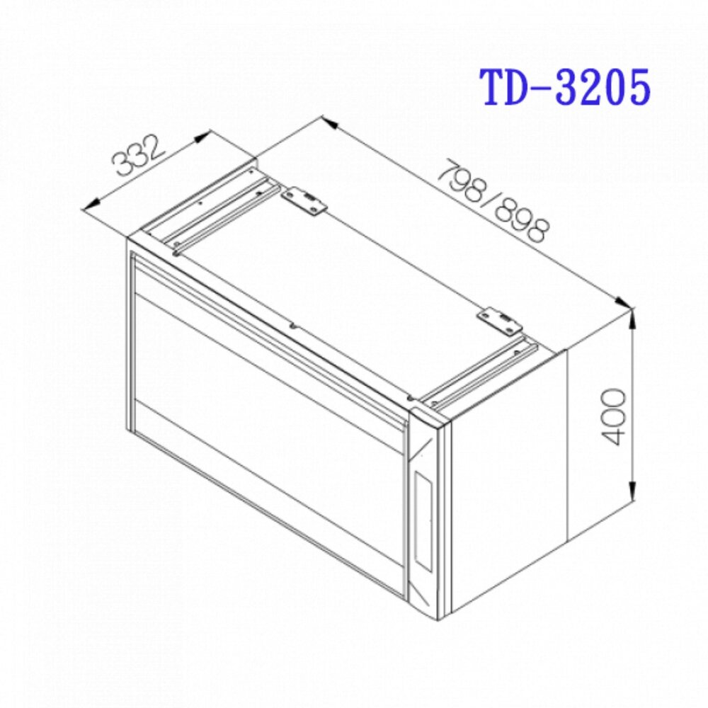 高雄 莊頭北 TD-3205G 80公分 雙效殺菌 懸掛式 烘碗機 TD-3205 限定區域送基本安裝-圖片-2