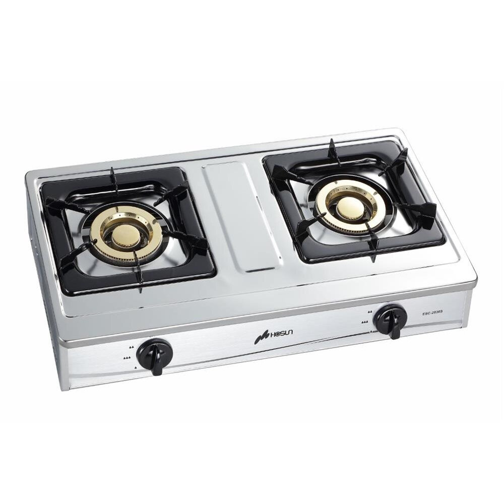 高雄 豪山牌 ESC-2036S 傳統爐 雙口台爐 ☆ 瓦斯爐-圖片-1