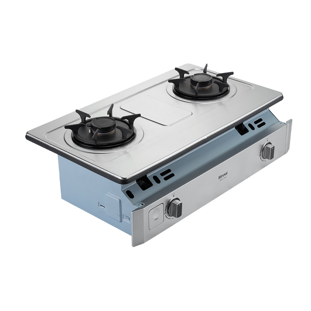林內牌 彩焱系列 RBTS-L260S 嵌入式 彩焱不銹鋼 雙口爐瓦斯爐 限定區域送基本安裝-圖片-1