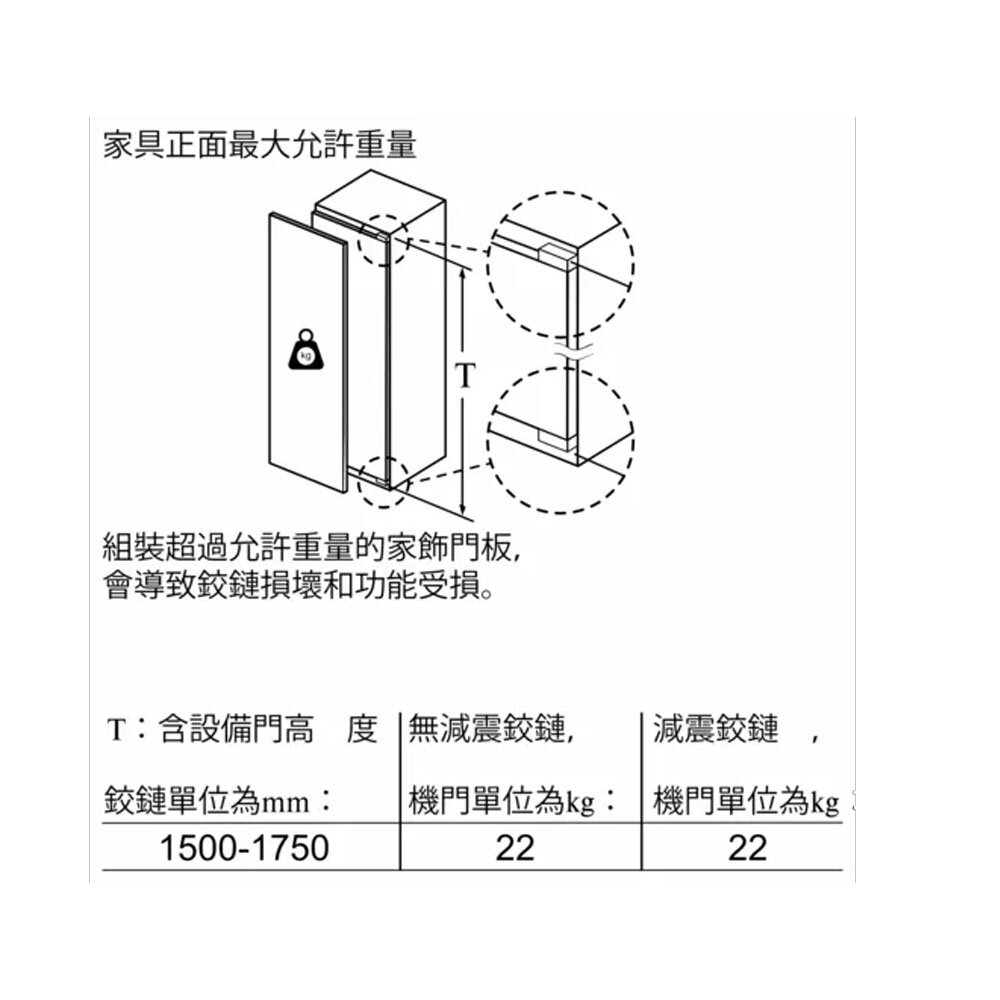 高雄 BOSCH 博世 GIN81HDE0D 8系列 嵌入式冷凍櫃-圖片-5