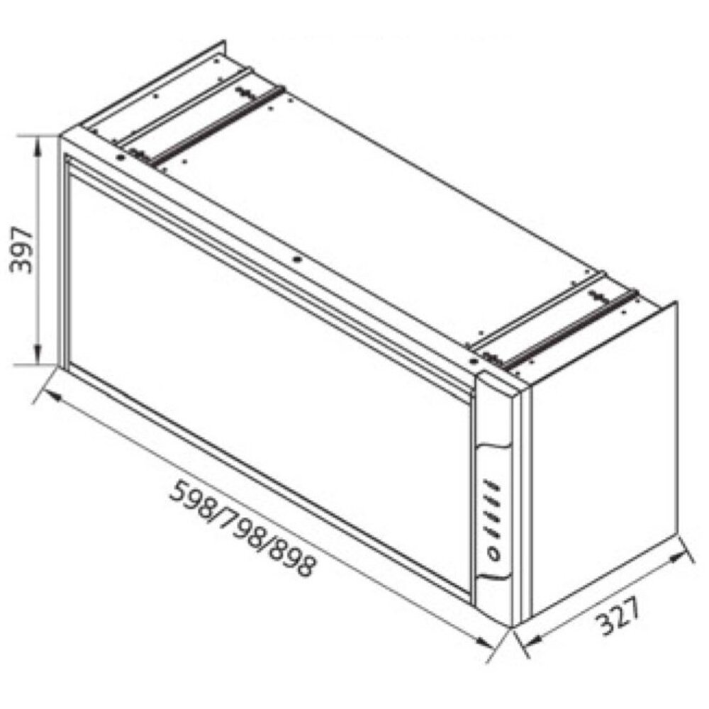 高雄 豪山牌 FW-8882 懸掛式 烘碗機 ☆ 臭氧殺菌-圖片-2