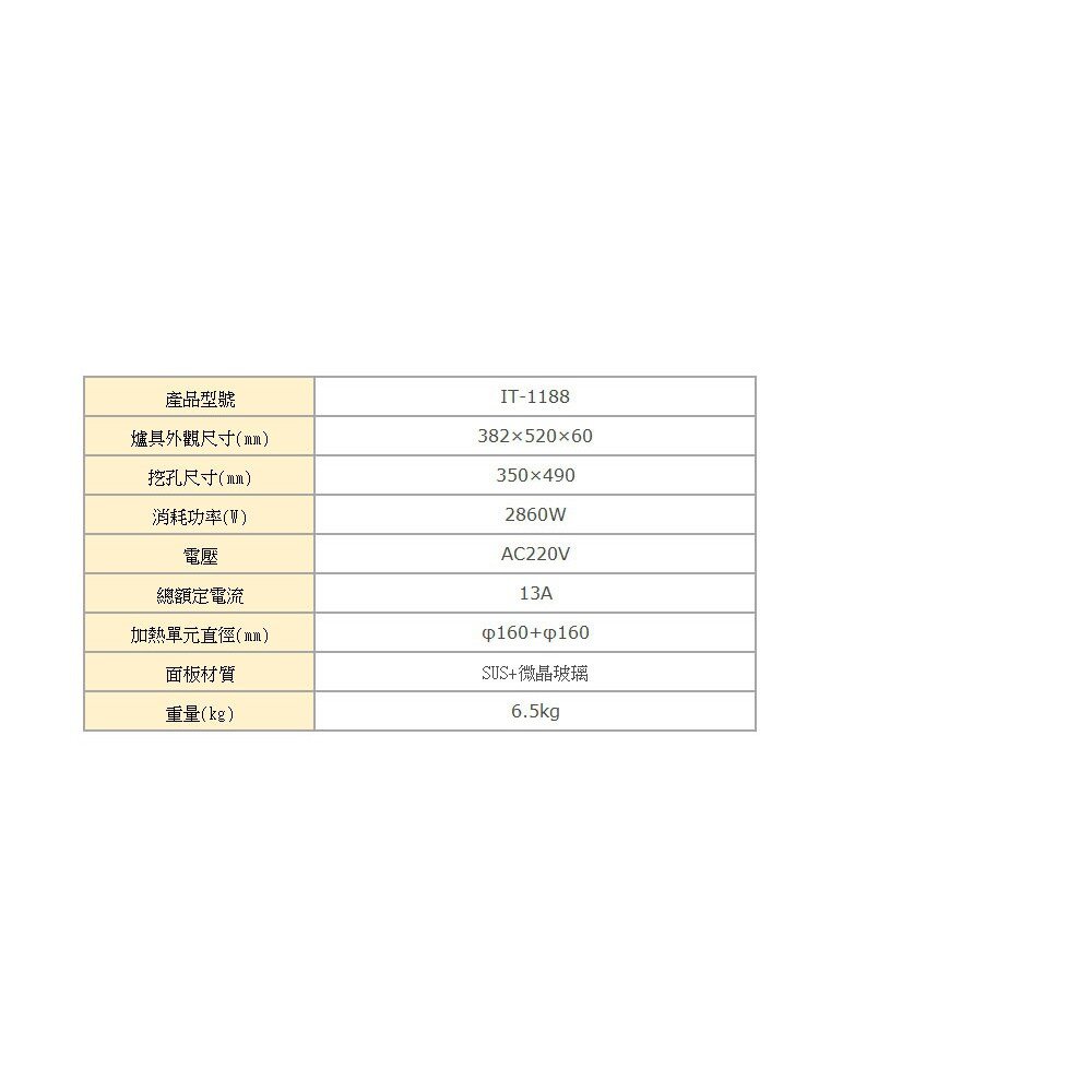 高雄 豪山牌 IT-1188 IT 鐵板燒爐 餘溫顯示☆ 電磁爐-圖片-4