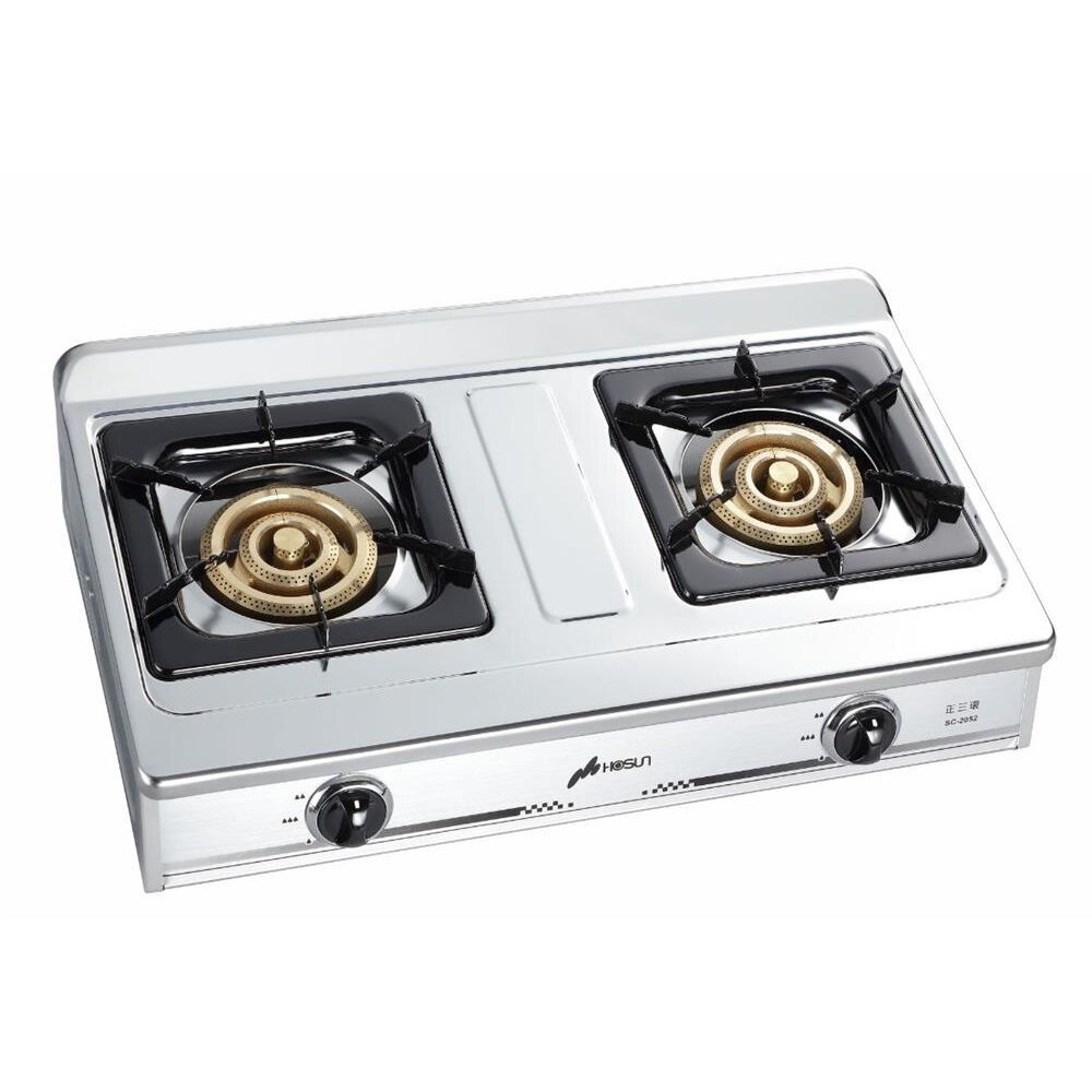 高雄 豪山牌 SC-2052 傳統爐 雙口台爐 ☆ 瓦斯爐-圖片-1
