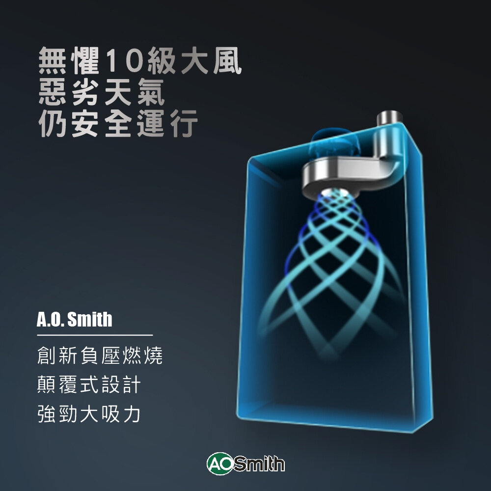 AO Smith JSQ48-ST24T 24L 瓦斯熱水器 室內商用型 防一氣化碳 僅有天然氣-圖片-5