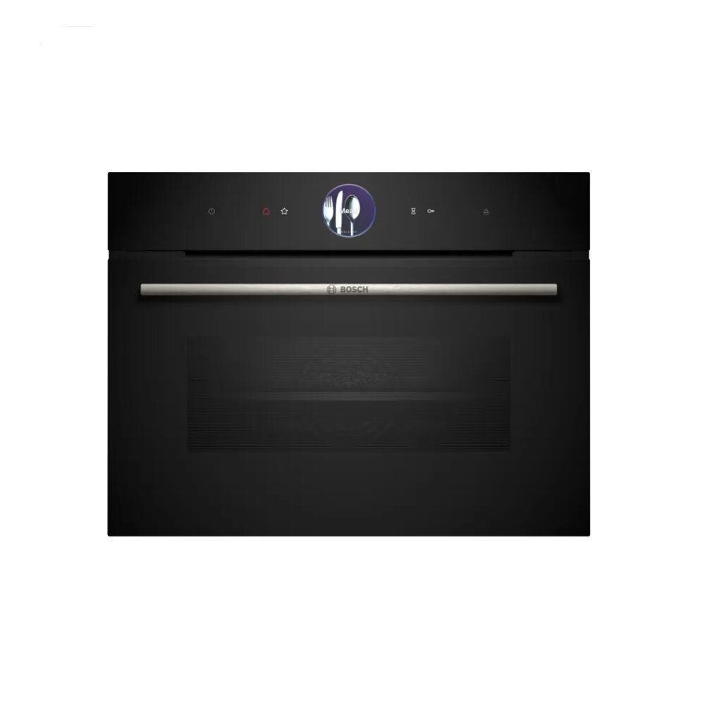 高雄 BOSCH 博世 CSG7561B1 8系列 精巧型嵌入式蒸烤爐 60 x 45 cm 深遂黑-圖片-1