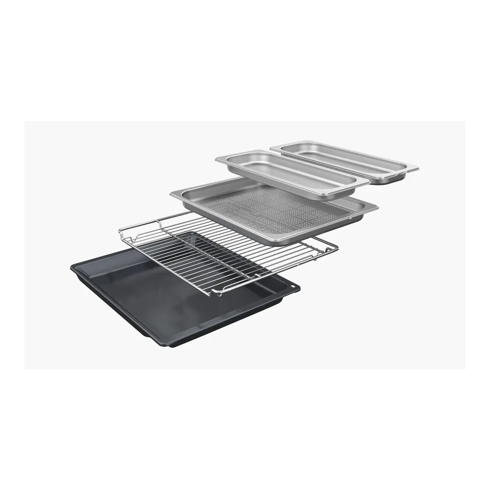 高雄 BOSCH 博世 CSG7561B1 8系列 精巧型嵌入式蒸烤爐 60 x 45 cm 深遂黑-圖片-3