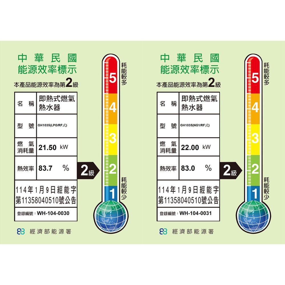 【免運費】 高雄 櫻花牌 GH1035 屋外型熱水器 10公升 節能熱水器 限定區域送基本安裝-圖片-2