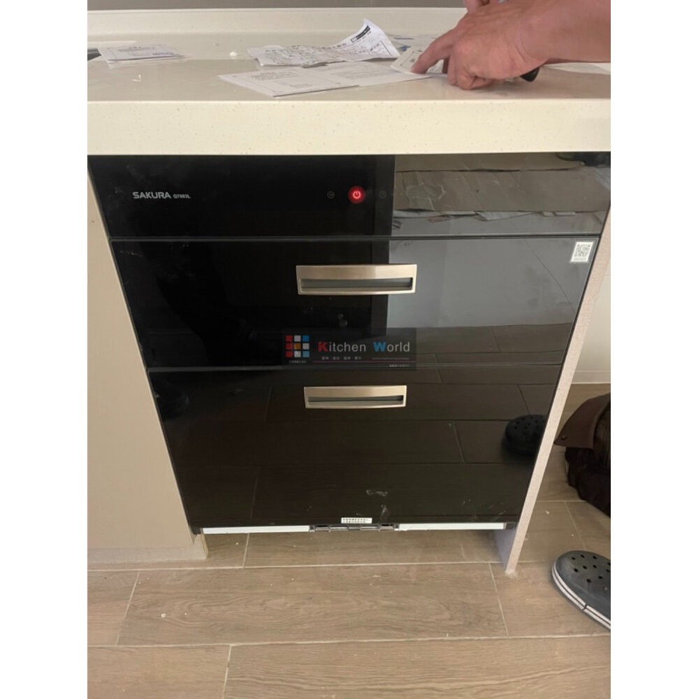 【免運費】 高雄 櫻花牌 Q7693 雙門全平面玻璃觸控落地式烘碗機 烘碗機 限定區域送基本安裝-圖片-6
