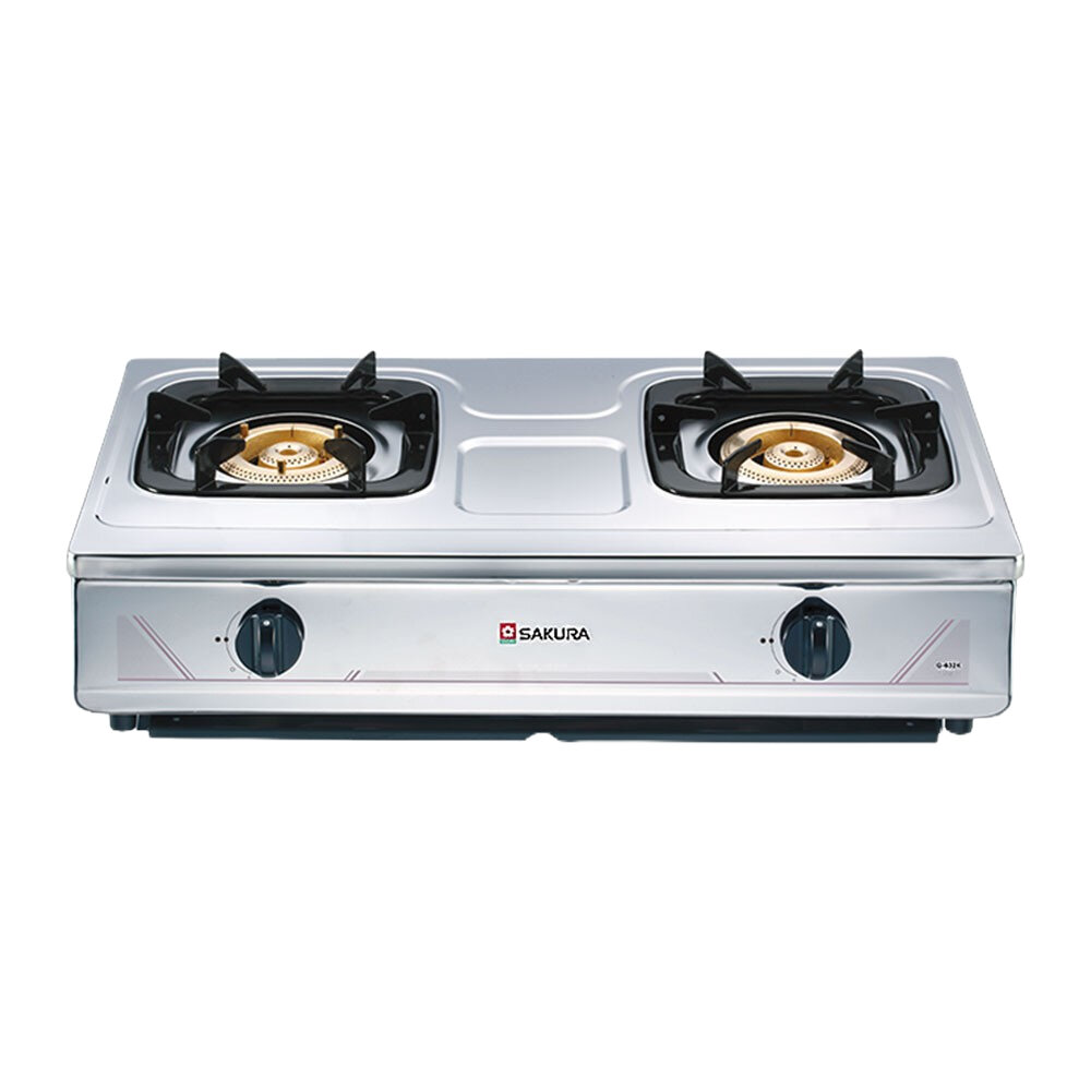 【免運費】 高雄 櫻花牌 G632K 全白鐵安全台爐 瓦斯爐 限定區域送基本安裝-圖片-1