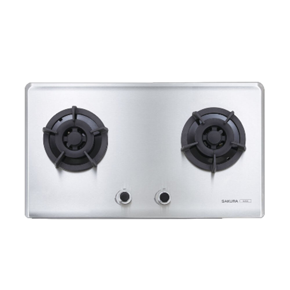 【免運費】 高雄 櫻花牌 G2522S 二口小面板易清檯面爐 瓦斯爐 G2522 不銹鋼 限定區域送基本安裝-圖片-1