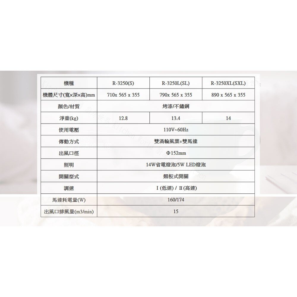 【免運費】櫻花牌 R3250SL (80CM) 斜背式 除油煙機 不銹鋼 限定區域送基本安裝-圖片-4