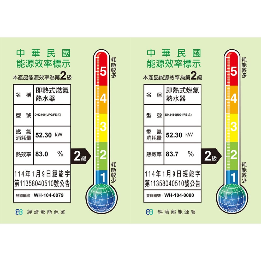 【免運費】 高雄 櫻花牌 DH2460 24L 無線溫控 智能恆溫 熱水器 限定區域送基本安裝-圖片-2