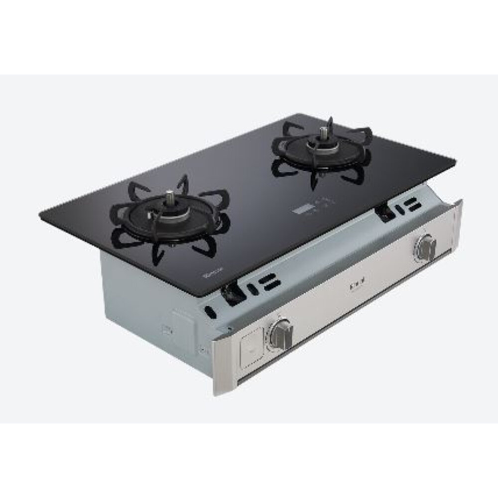 高雄 林內牌 瓦斯爐 RBTS-A2660G(B) 嵌入式 緻溫玻璃 雙口爐 緻溫系列 限定區域送基本安裝-圖片-1