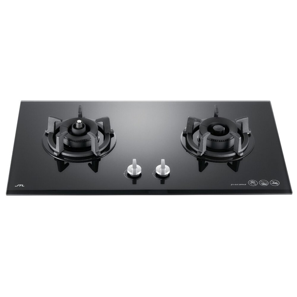 高雄 喜特麗 JT-GC209AF 雙口 玻璃 檯面爐 JT-209 瓦斯爐 限定區域送基本安裝-圖片-1