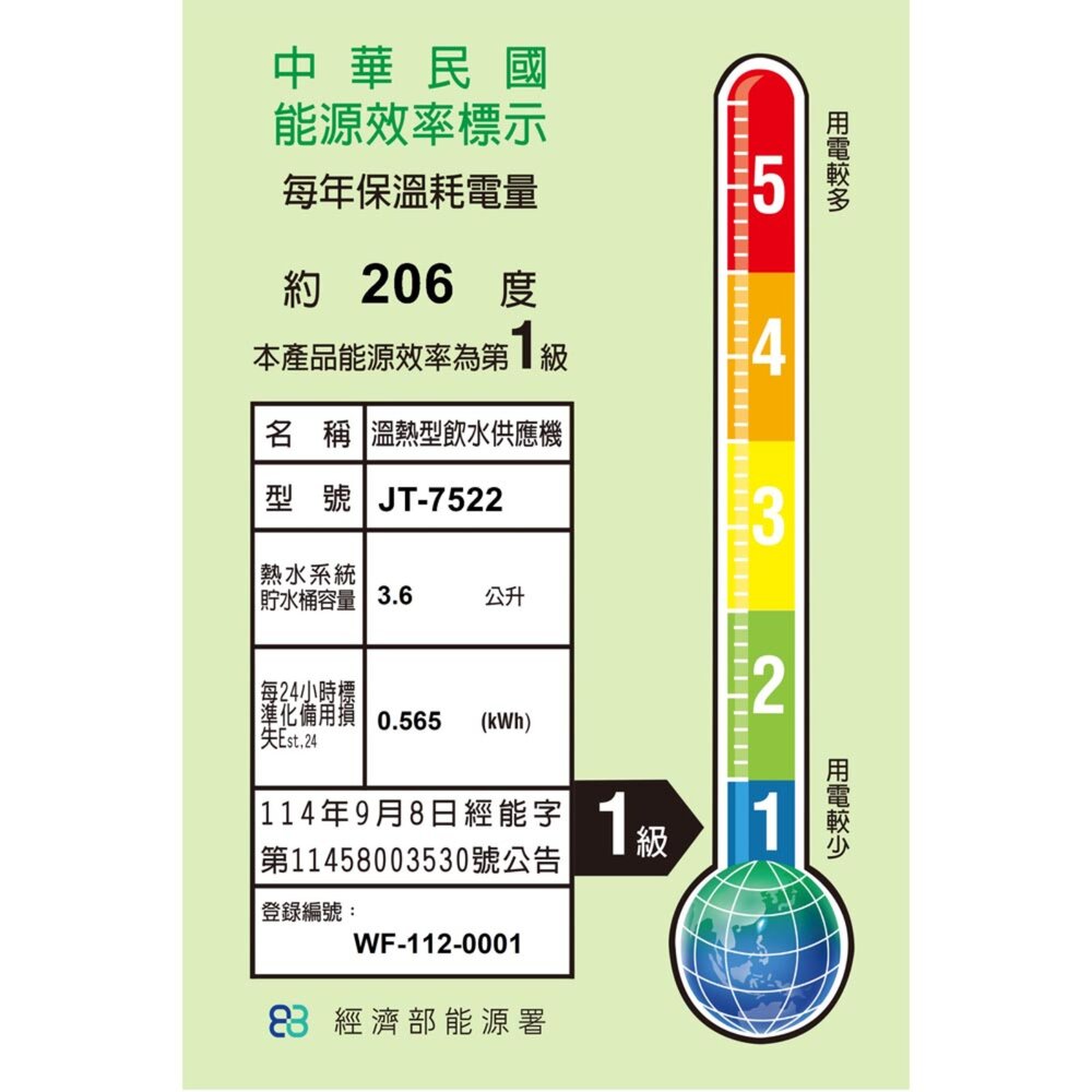 高雄 喜特麗 JT-7522 觸控 櫥下型 飲水機 ☆食品級 矽膠 管線 限定區域送基本安裝-圖片-2