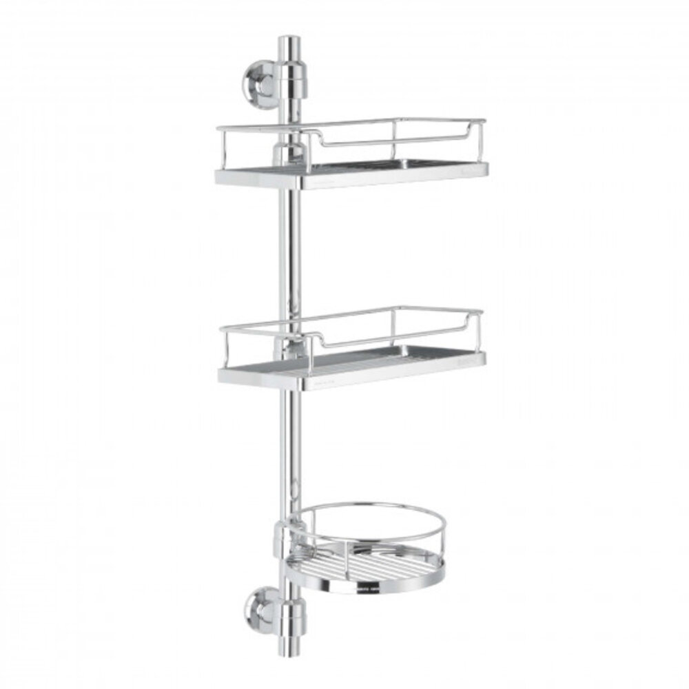 高雄 Day&Day 日日 不鏽鋼衛浴系列 6670-03 三層旋轉直立架-圖片-1