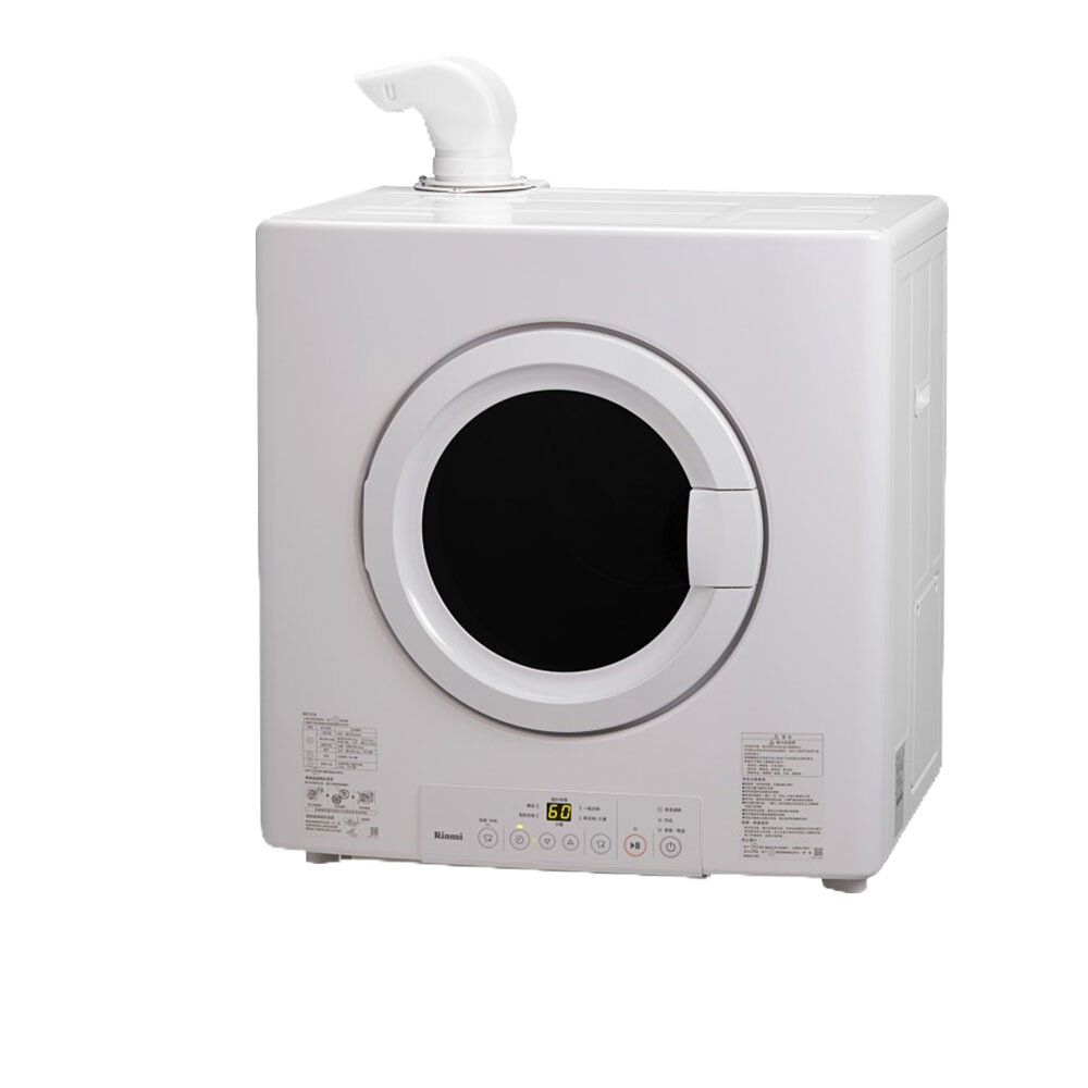 林內牌 RDT-62-TR-W 日本原裝進口 瓦斯乾衣機 烘乾機 烘衣機-圖片-1