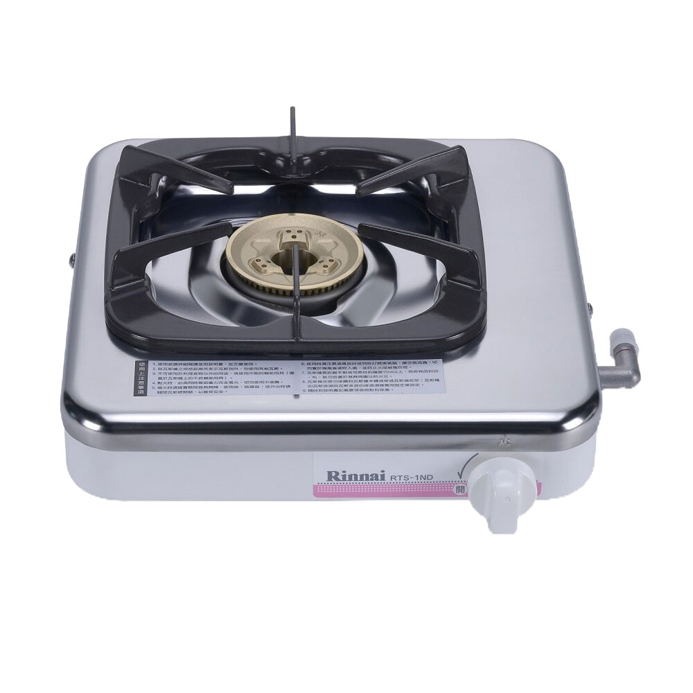林內牌 RTS-1ND RTS1ND 瓦斯爐 台爐 單口爐 銅爐頭 日本原裝進口 限定區域送基本安裝-圖片-1