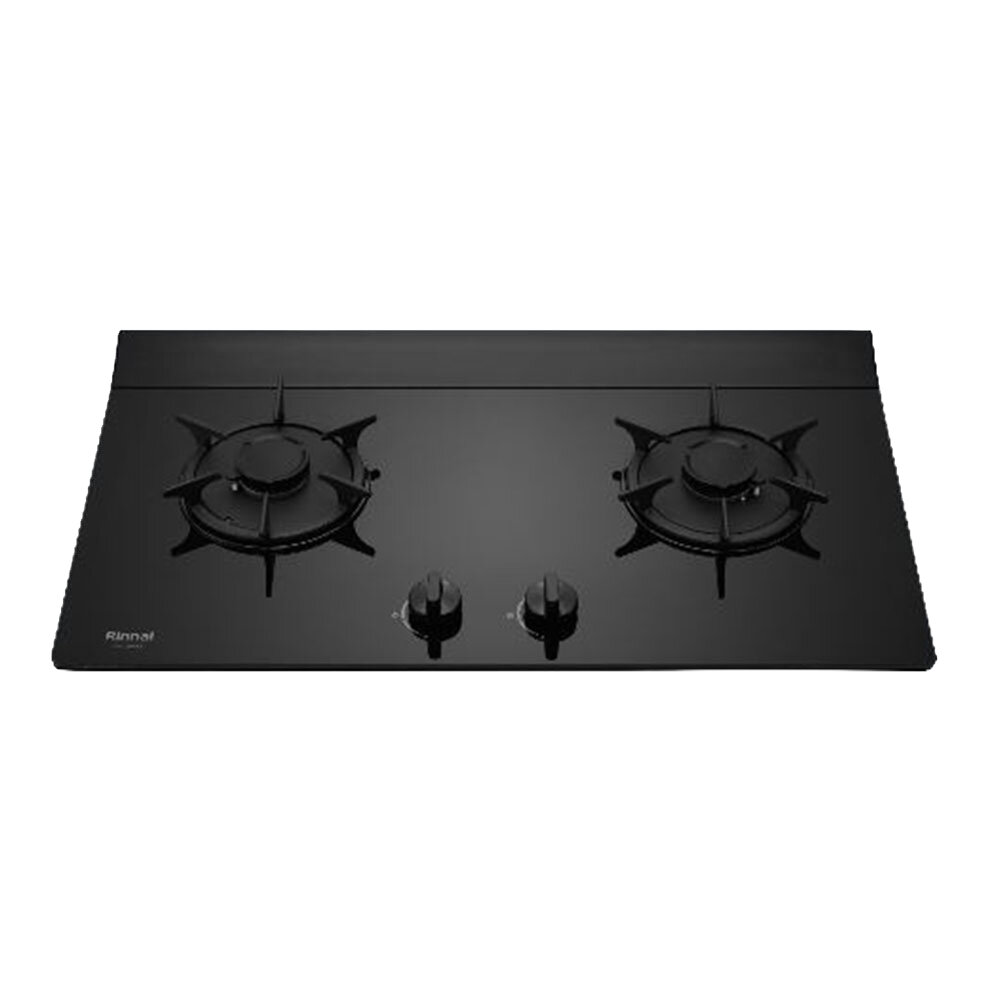 林內牌 RB-L2610G(B) 檯面式 彩焱玻璃雙口爐 瓦斯爐 限定區域送基本安裝-圖片-1