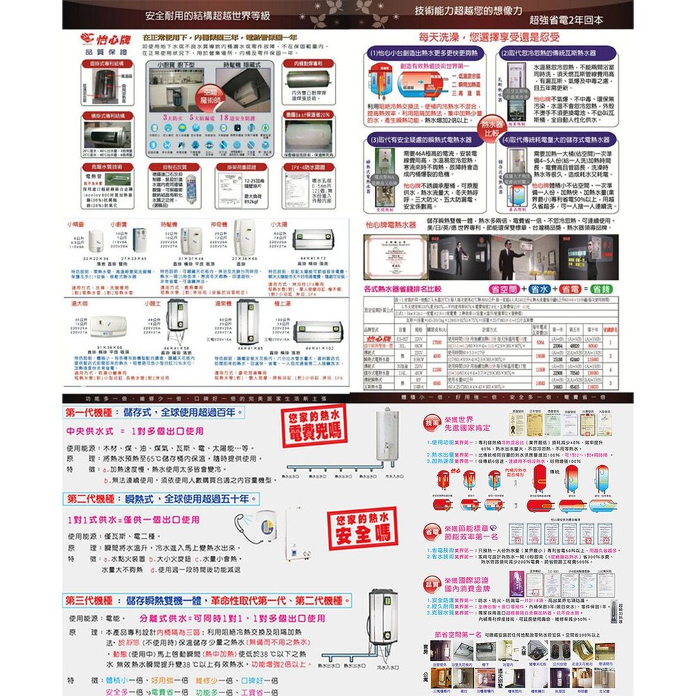高雄 怡心牌 ES-926S 34L 吸頂 電能 熱水器 ☆ ES-926【KW廚房世界】-圖片-4