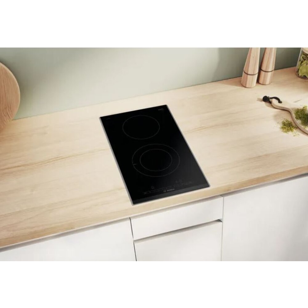 高雄 BOSCH 博世 PKF375FP2E 6系列 電陶爐 30 cm 深遂黑, 上裝式帶邊框-圖片-5