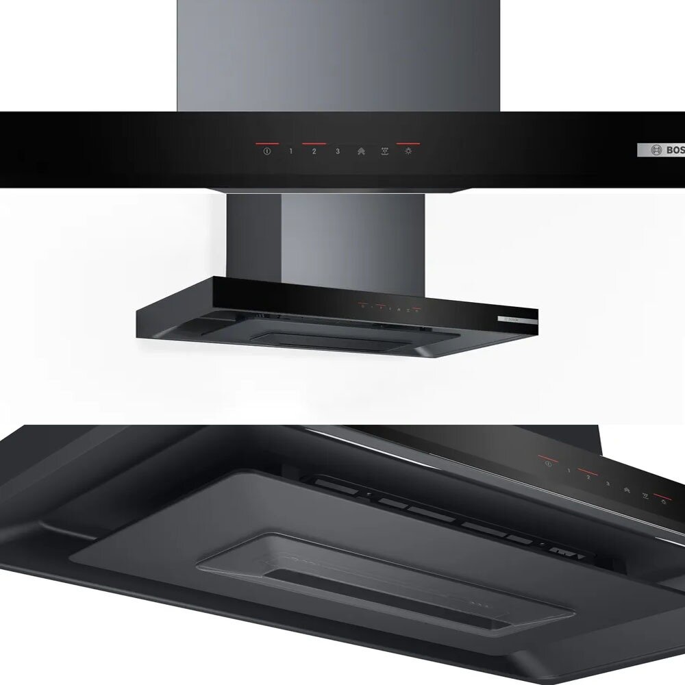 BOSCH 博世 DWF97CA20W 4系列 壁掛式排油煙機 90 cm 碳黑色 【KW廚房世界】-圖片-2