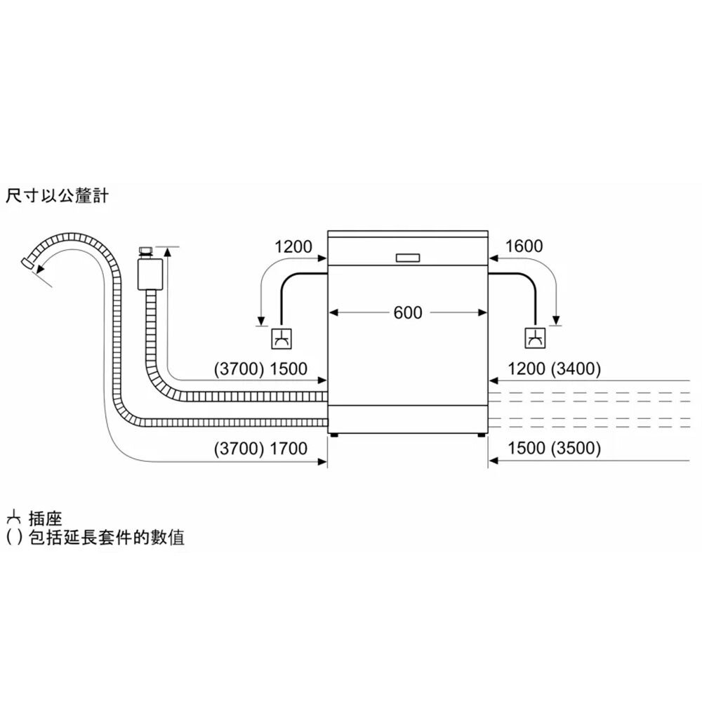 BOSCH 博世 SMS6ZCW00X 6系列 沸石烘乾 獨立式洗碗機 60CM 110V 13人份-圖片-4