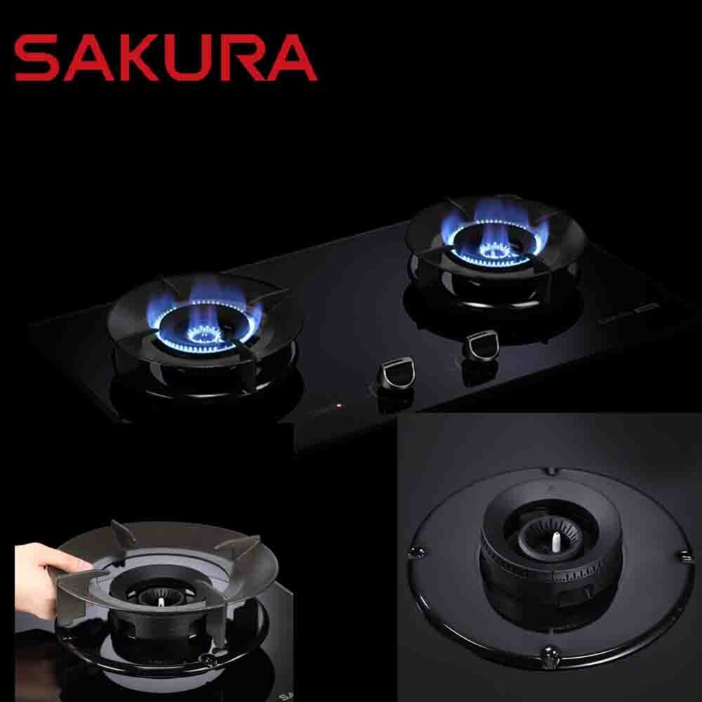 【免運費】 高雄 櫻花牌 G2923AG 智能雙炫火二口玻璃 檯面爐 2923 瓦斯爐 限定區域送基本安裝-圖片-5