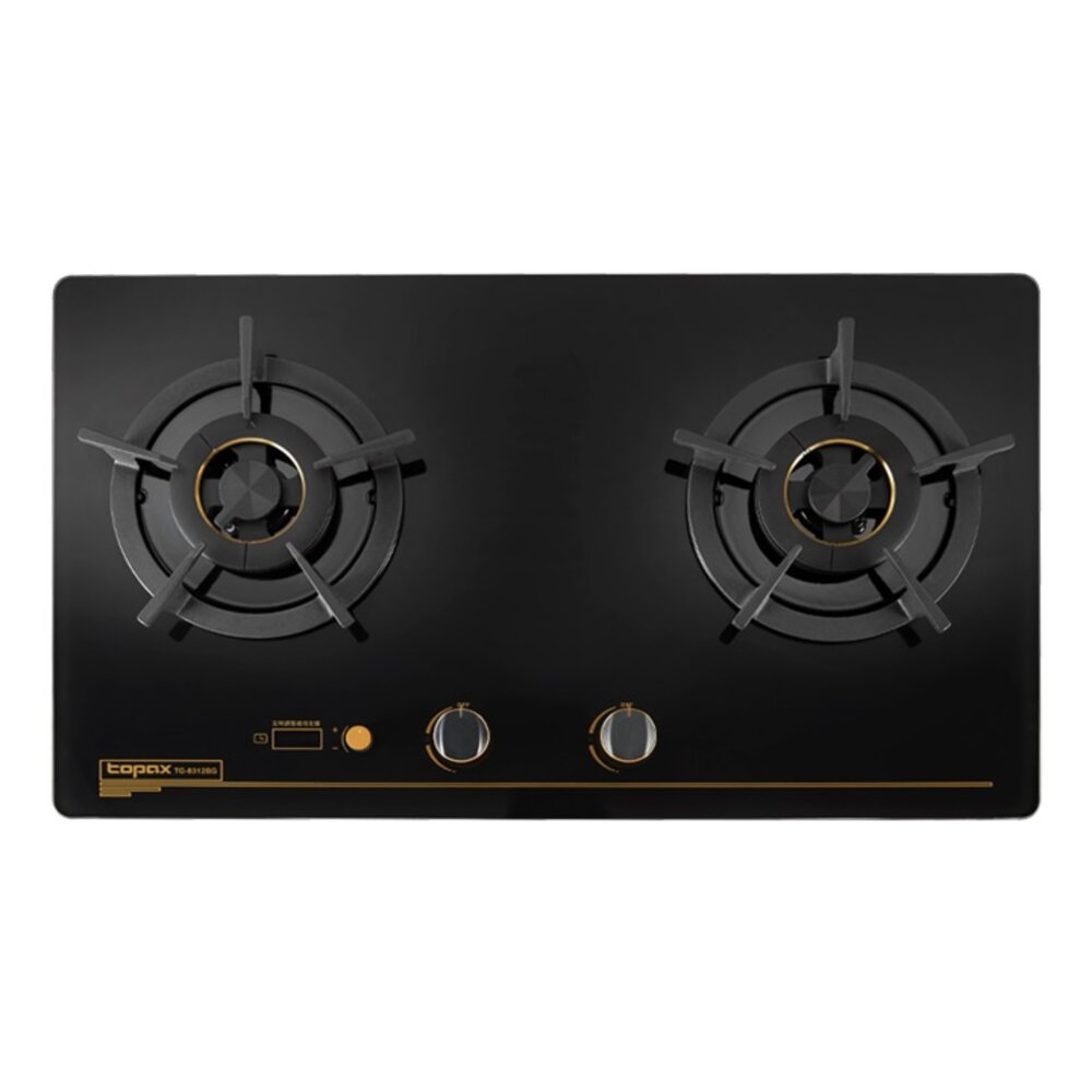 莊頭北 TG-8312BG 雙控安全定時檯面爐 瓦斯爐 歐化檯面爐 8312 限定區域送基本安裝-圖片-1