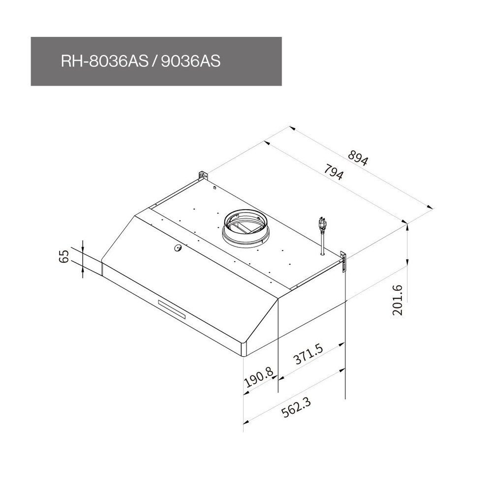 林內牌 RH-9036AS 排油煙機 安靜免送洗 蒸氣除油超強吸力 RH-9036 限定區域送基本安裝-圖片-3