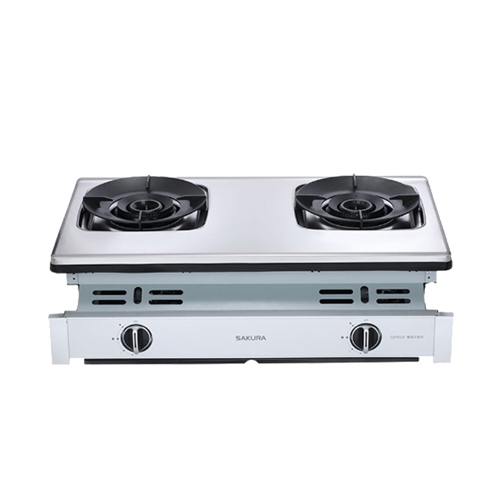 高雄 櫻花牌 G6902A 聚熱焱 雙內焰 嵌入爐 瓦斯爐 限定區域送基本安裝-圖片-1