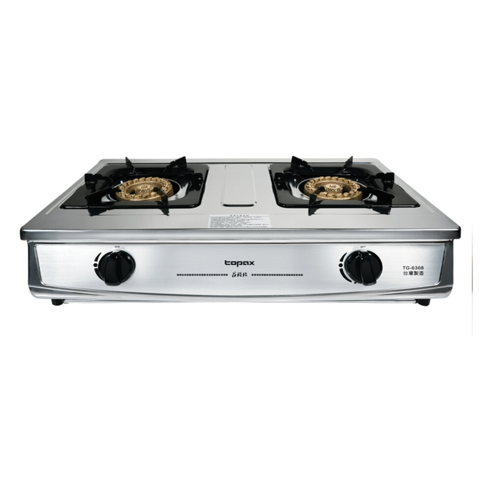 高雄 莊頭北 TG-6308 一級 銅爐頭台爐 瓦斯爐 傳統台爐 限定區域含基本安裝-圖片-1