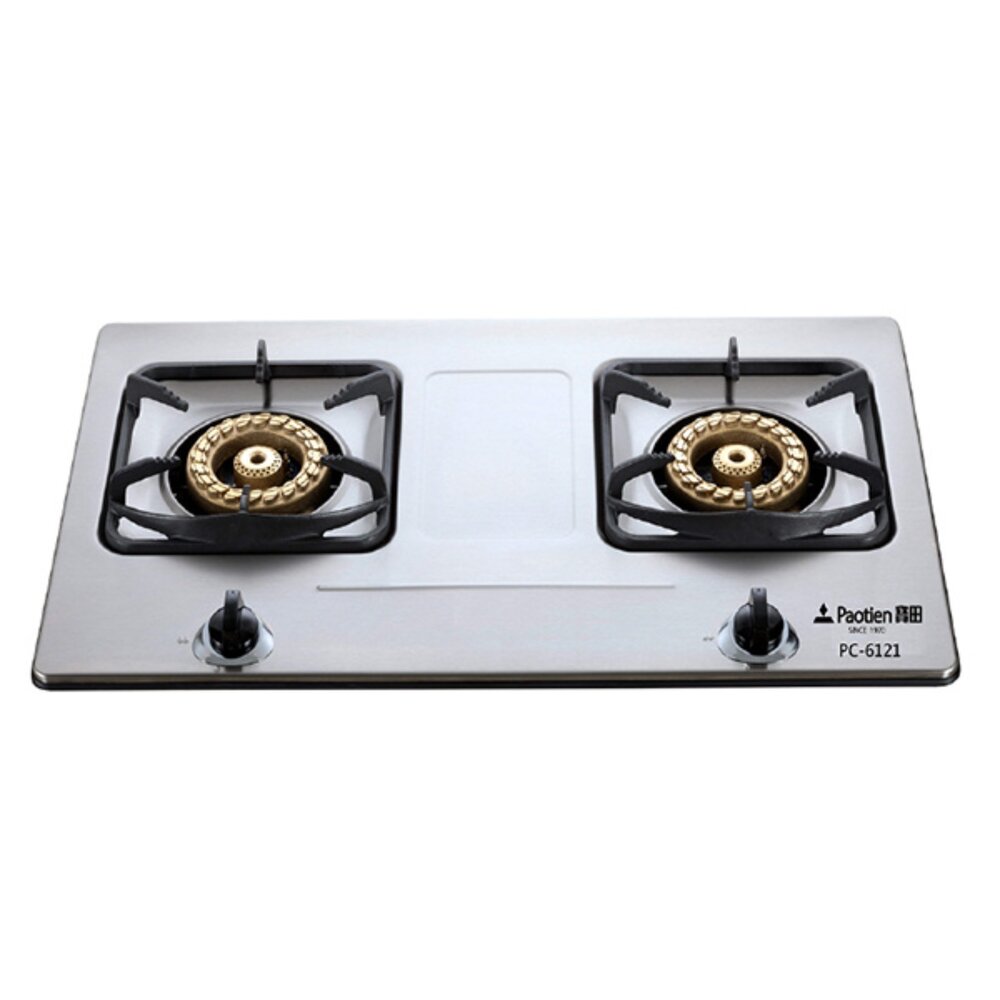 限量販售 售完為止 寶田 PC-6121 不鏽鋼檯面爐  一級節能 檯面瓦斯爐-圖片-1