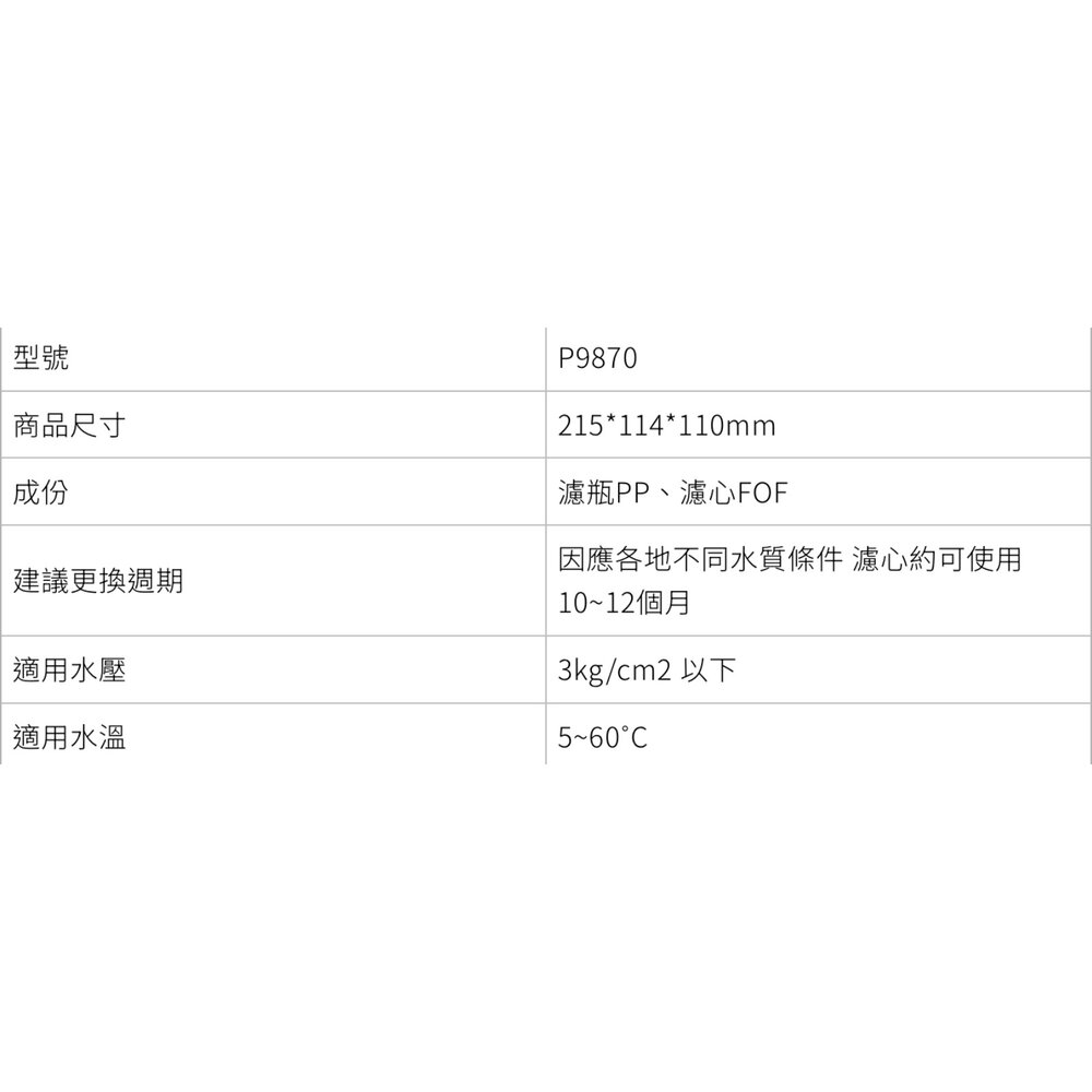 高雄 櫻花牌 EHF6220 前置抑垢器濾芯 高效抑垢濾心-圖片-2