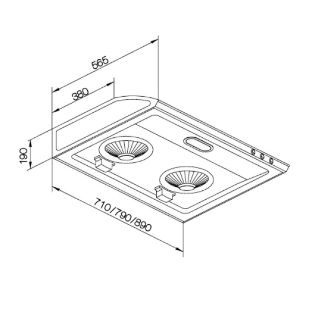 【限量下殺】莊頭北 TR-5195S (70cm) 單層式 不鏽鋼 排油煙機 TR-5195 不含安裝-圖片-5